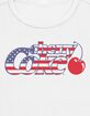 COCA-COLA Cherry Americana Womens Baby Tee image number 2