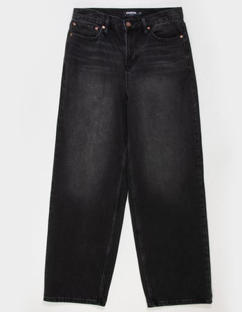 RSQ Mens Extra Baggy Patch Jeans Alternative Image