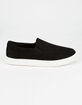 SODA Reign Black Womens Slip-On Shoes image number 1