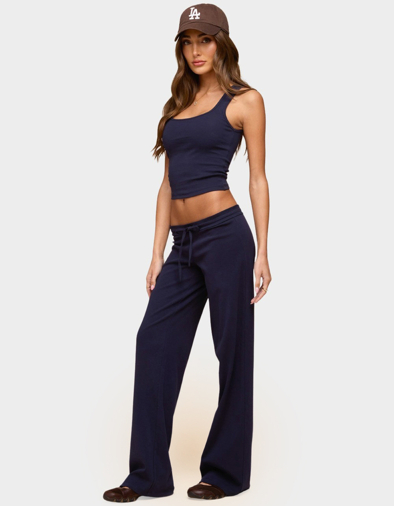 EDIKTED Claudia Straight Leg Pants image number 3