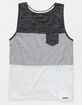 OCEAN CURRENT Station Mens Tank image number 1