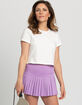GOLD HINGE Womens Pleated Tennis Skirt image number 1