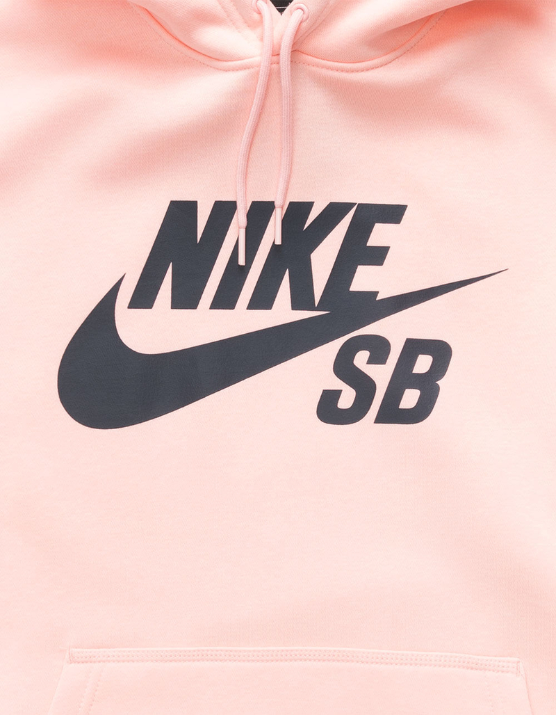 NIKE SB Icon Pink Mens Hoodie image number 2