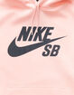 NIKE SB Icon Pink Mens Hoodie image number 3