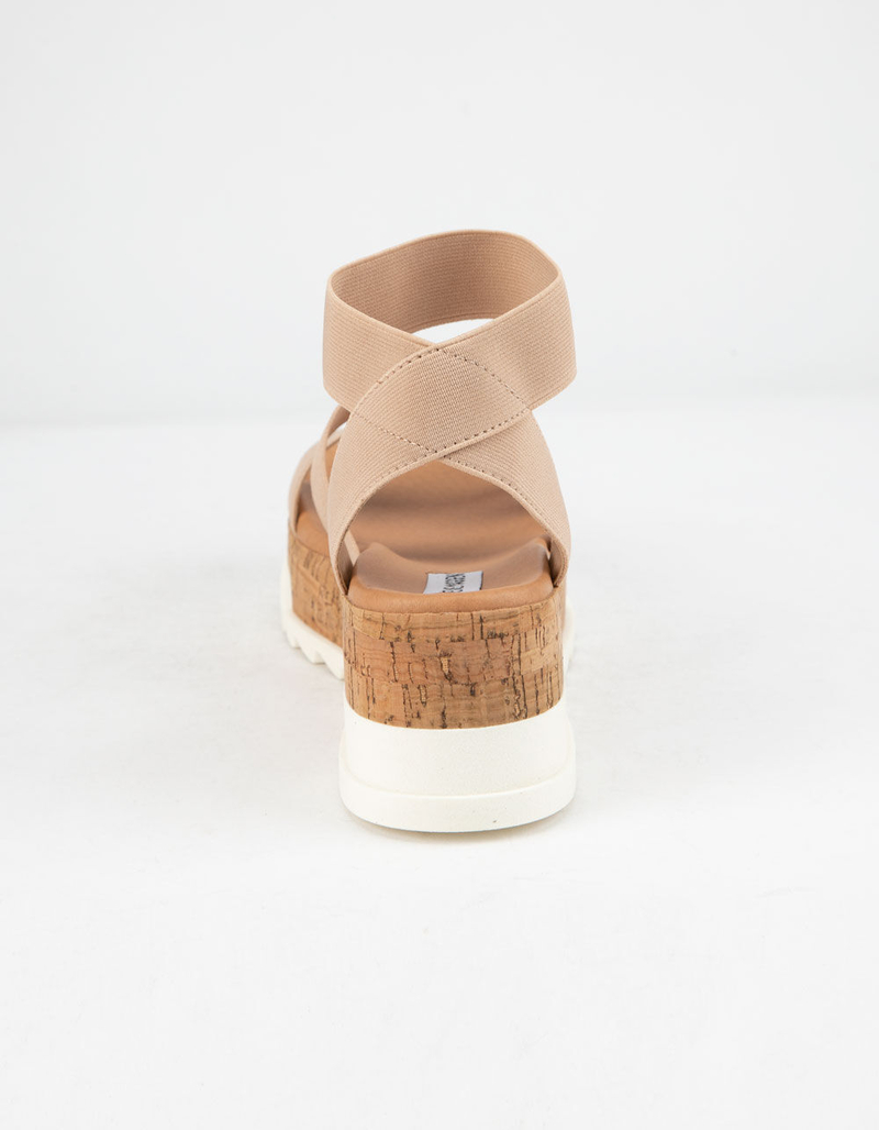 STEVE MADDEN Bandi Blush Flatform Sandals image number 3