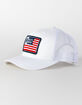 SALTY CREW Freedom Flag Retro Mens Trucker Hat image number 2