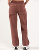 RSQ Womens High Rise Relax Carpenter Pants image number 3