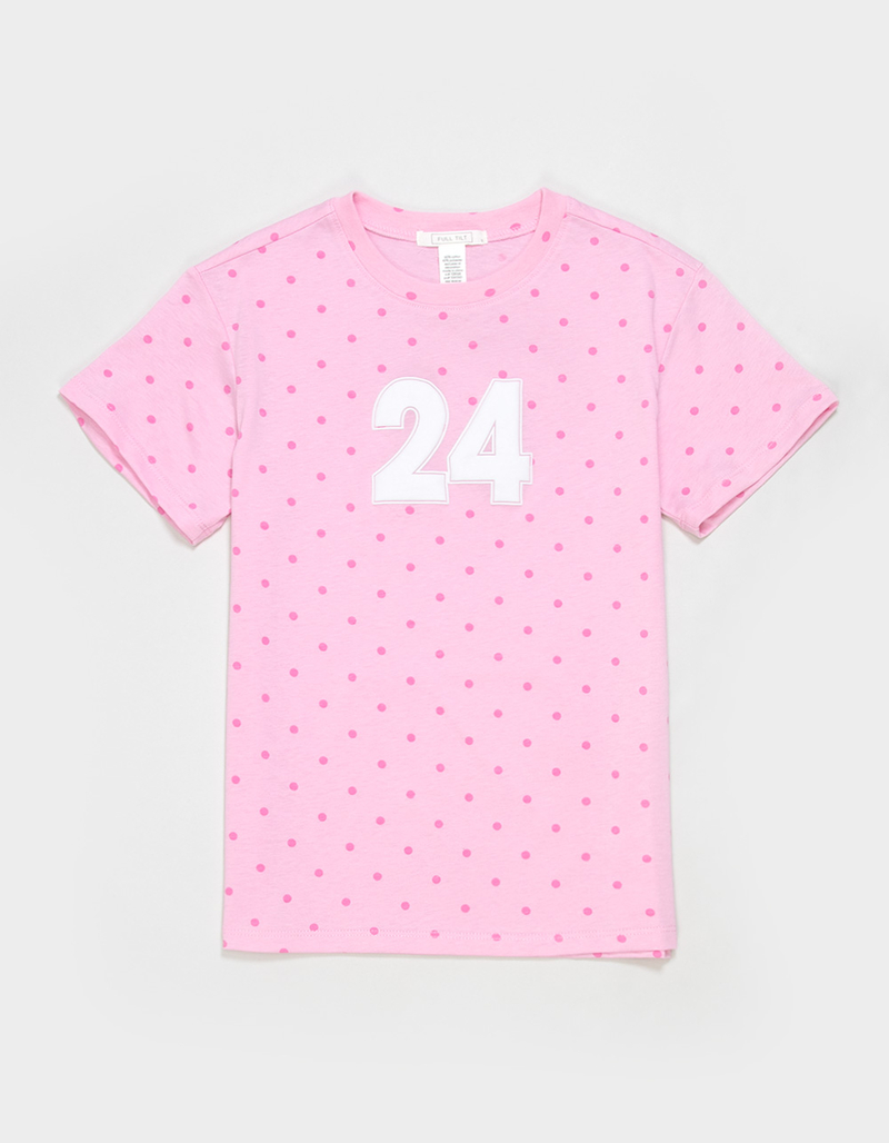 FULL TILT 24 Dot Girls Boyfriend Tee image number 0