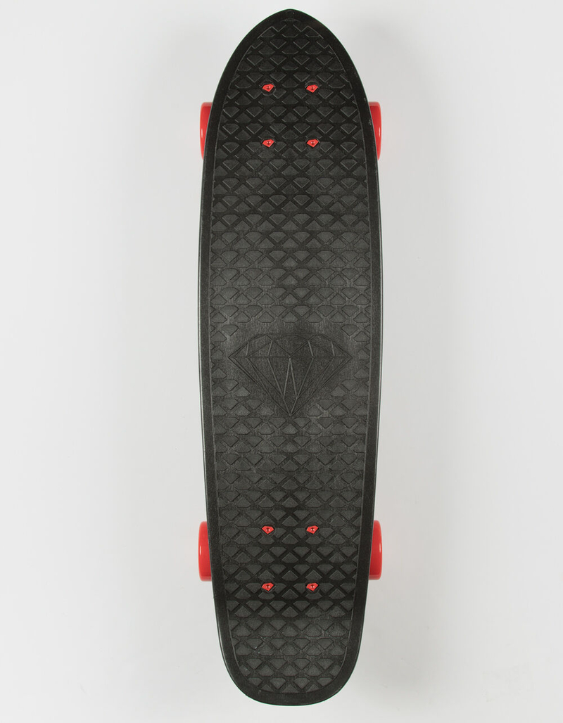 DIAMOND SUPPLY CO. Black 24" Cruiser Skateboard image number 1