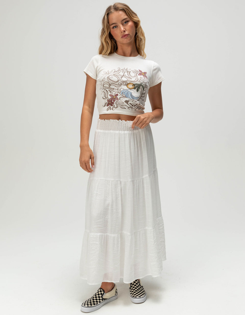 ROXY Scenic Doodle Womens Baby Tee image number 1