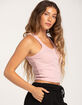 HEART & HIPS V-Neck Womens Crop Cami image number 2