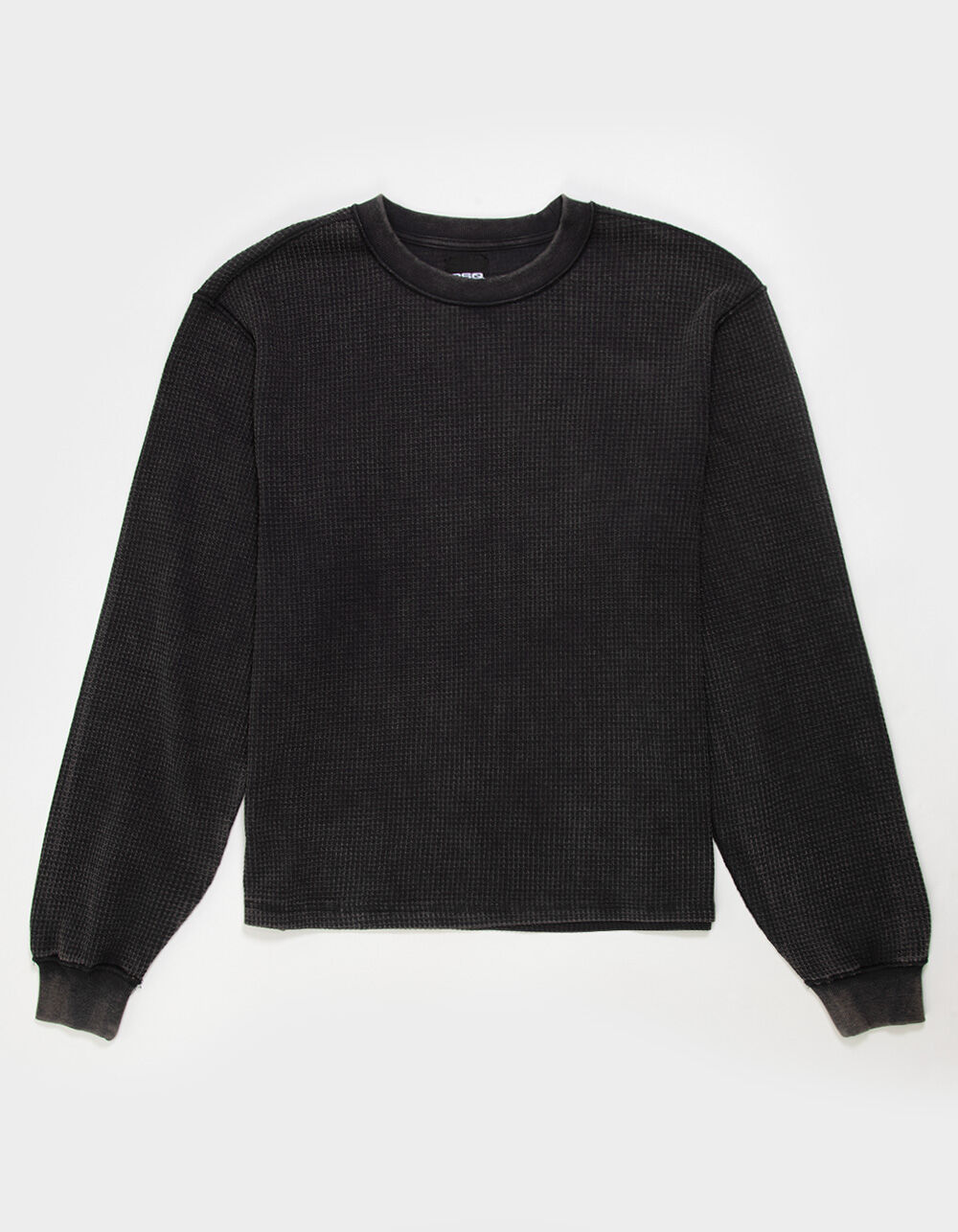 RSQ Mens Washed Boxy Thermal - BLACK - XXL | Tillys
