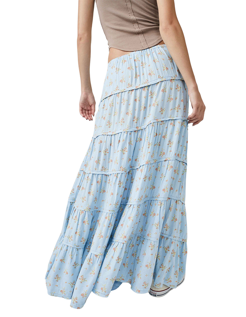 FREE PEOPLE Nova Tiered Maxi Skirt image number 3