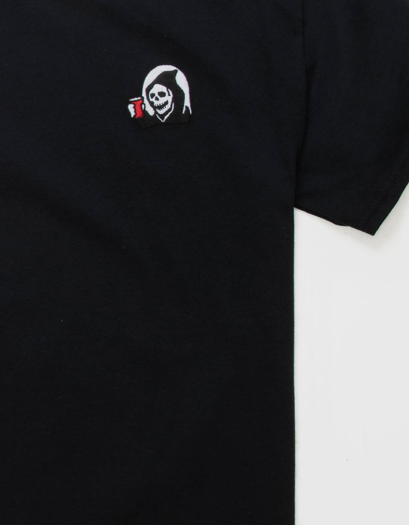 RIOT SOCIETY Reaper Moon Emblem Mens Tee image number 1