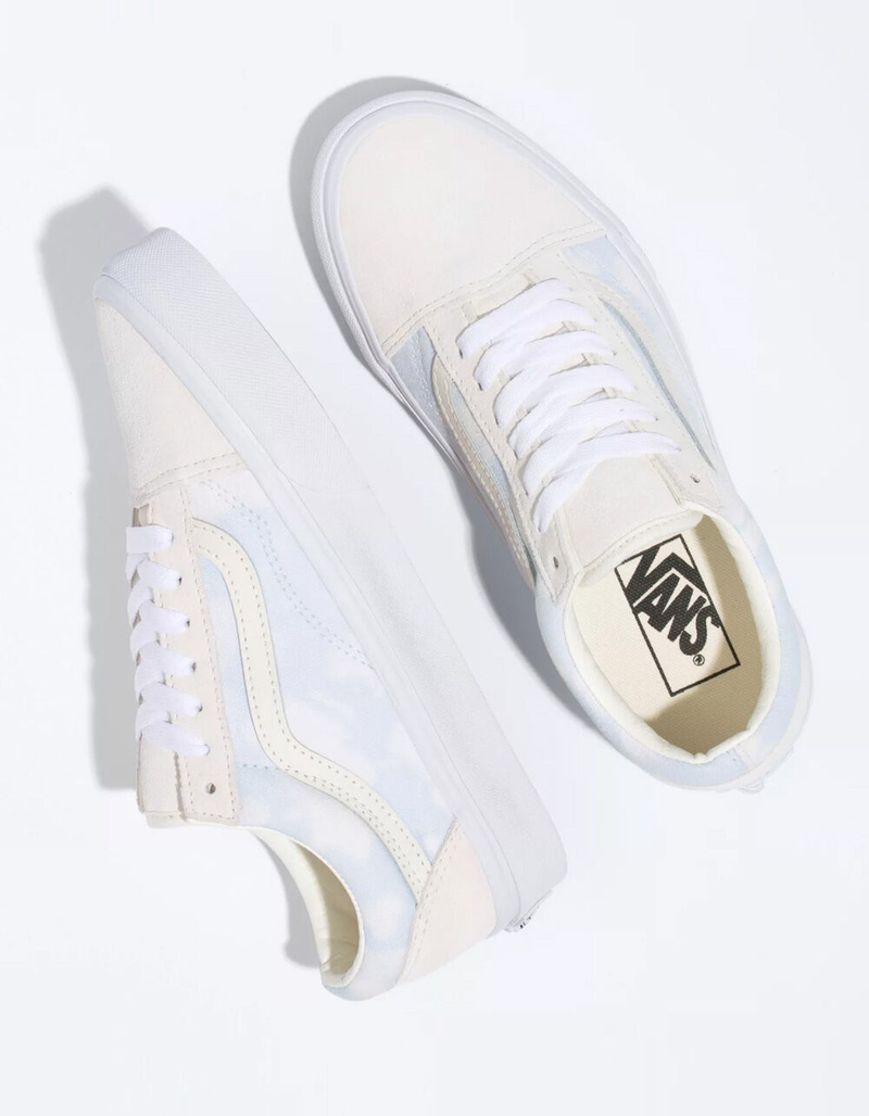 VANS Bleach Wash Old Skool Womens Shoes image number 2