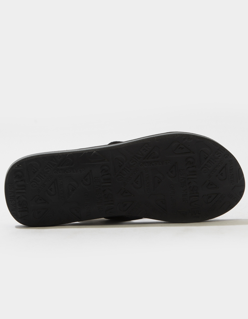 QUIKSILVER Carver Suede Mens Flip Flops image number 2