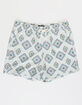 RSQ Sedona Tile Mens 5" Swim Shorts image number 2