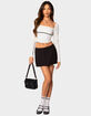 EDIKTED Coco Contrast Square Neck Top image number 2