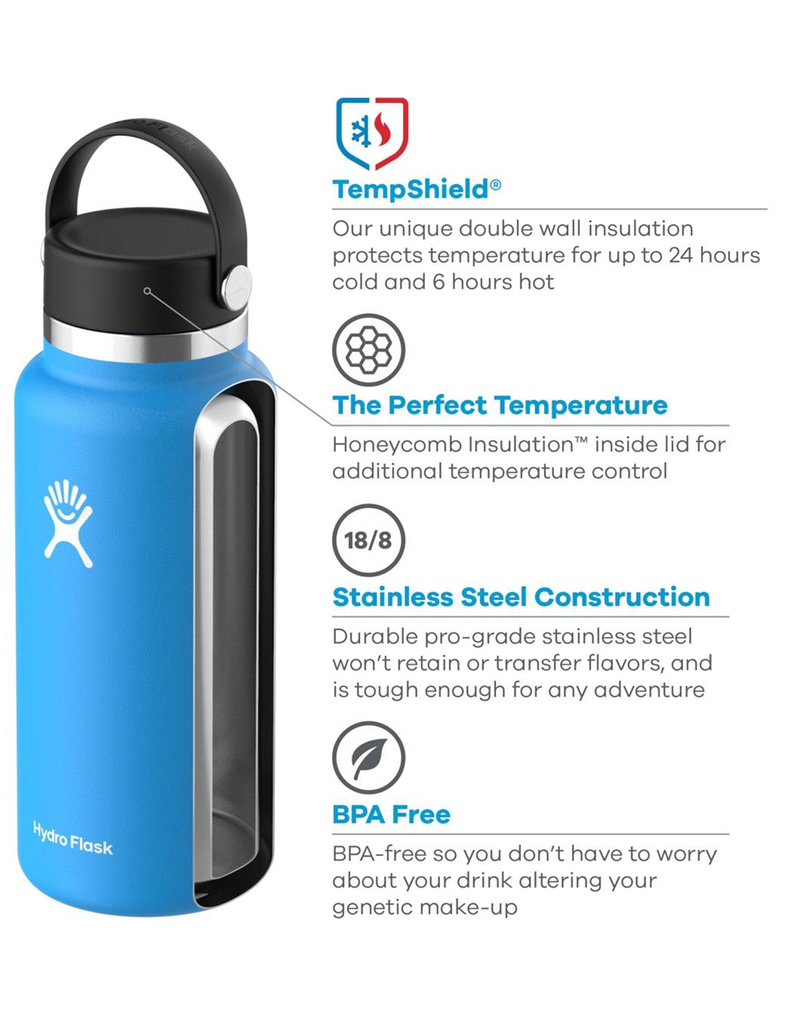 HYDRO FLASK 32 oz Wide Mouth Water Bottle image number 2
