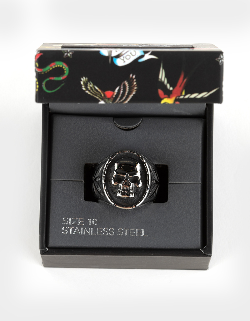 ED HARDY Skull Ring image number 3