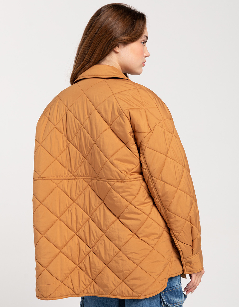 BILLABONG Transport Womens Quilted Shacket image number 3