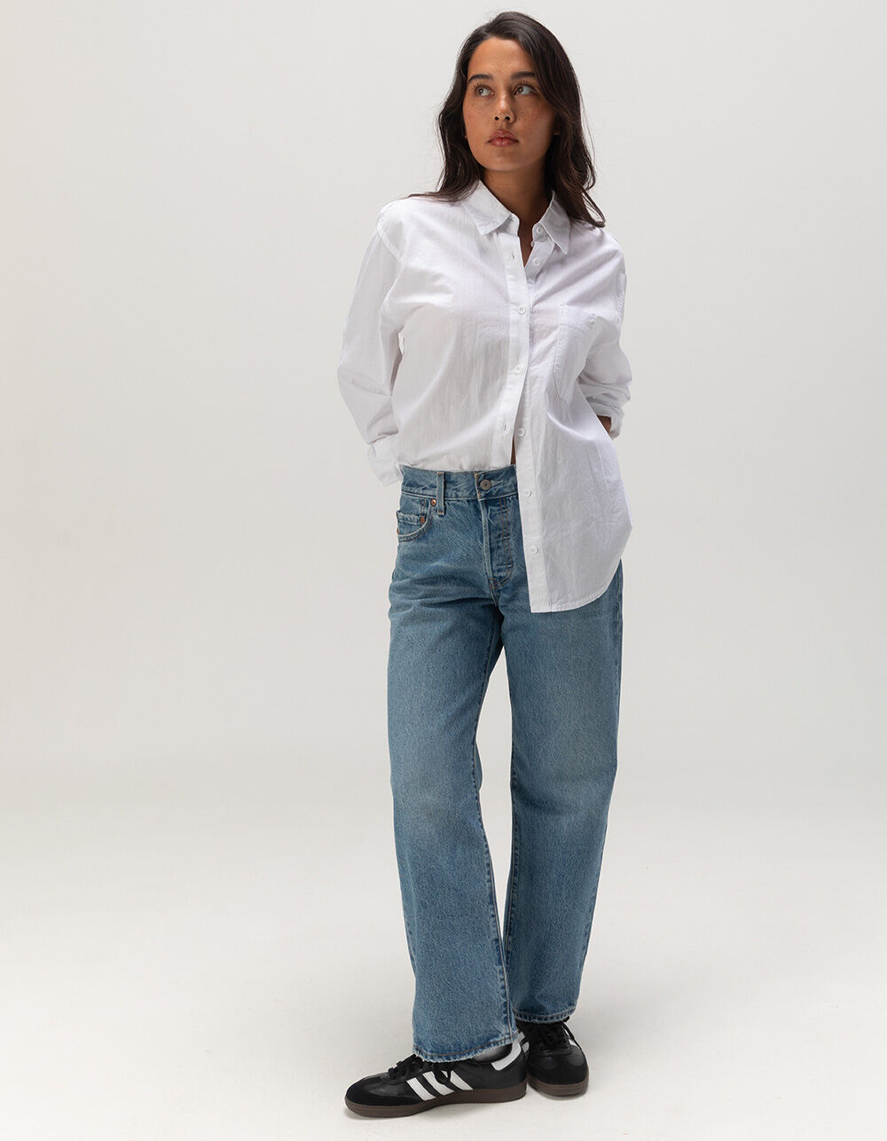 LEVI'S Premium 501 '90s Ankle Womens Jeans - Sweetet Taboo
