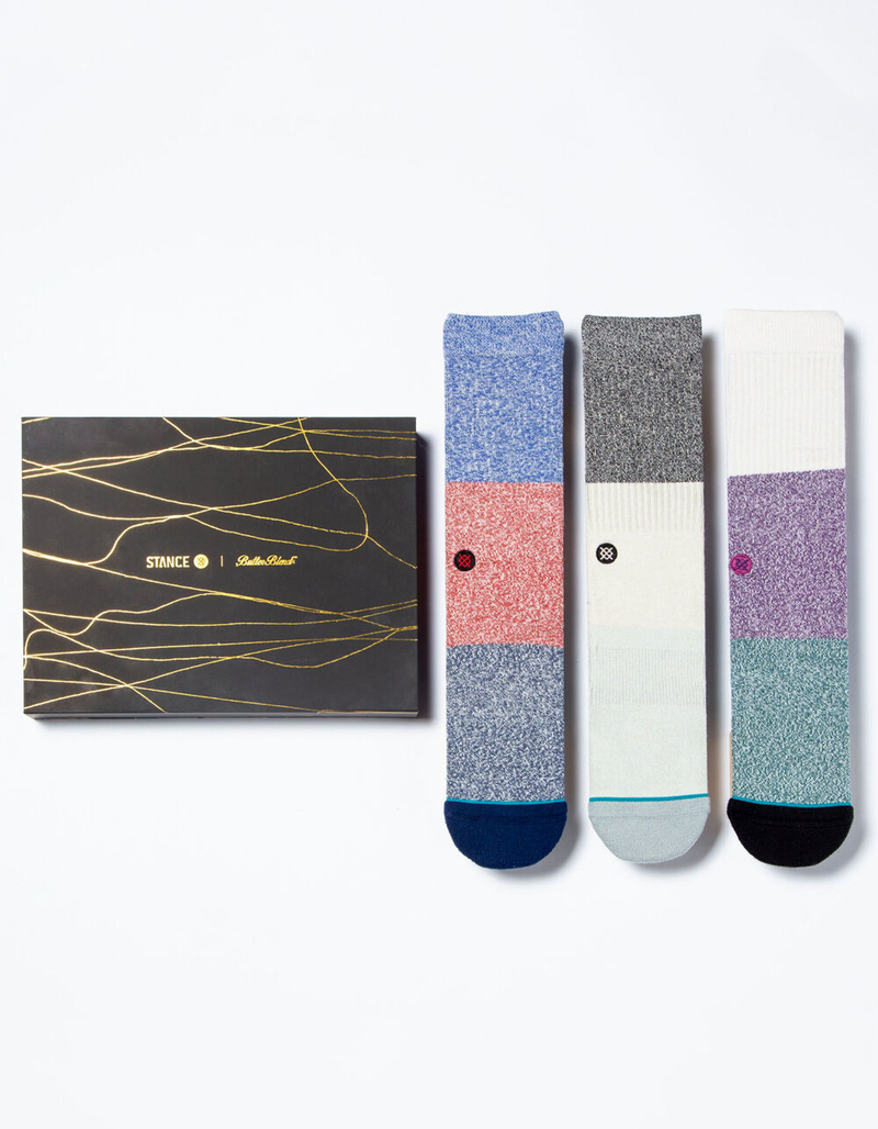 STANCE 3 Pack Butter Blend Mens Crew Socks image number 0