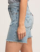 LEVI'S 501 High Rise Mid-Thigh Womens Denim Shorts - Earthquake image number 5