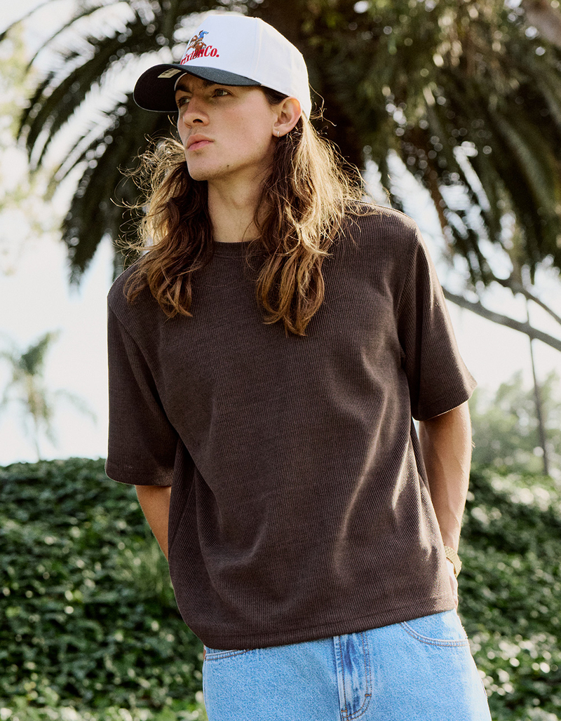 RSQ Mens Textured Tee image number 0