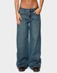 EDIKTED Heartly Low Rise Straight Leg Jeans image number 1