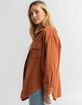BILLABONG So Stoked Womens Button Down Corduroy Shirt image number 2
