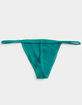 FULL TILT Seamless Dark Green G-String image number 2