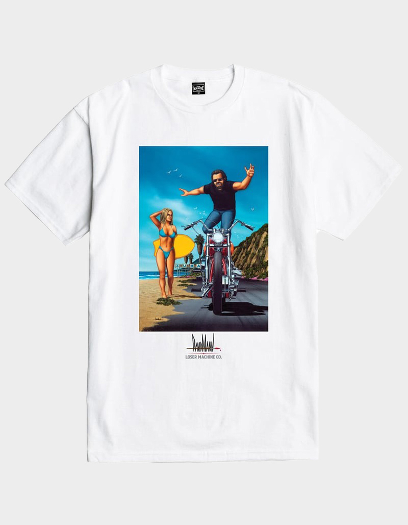 LOSER MACHINE x David Mann Showin' Off Mens Tee image number 0