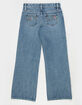 RSQ Girls Low Rise Embroidered Pocket Wide Leg Jeans image number 3