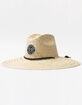 BRIXTON Crest Sun Mens Lifeguard Straw Hat image number 1