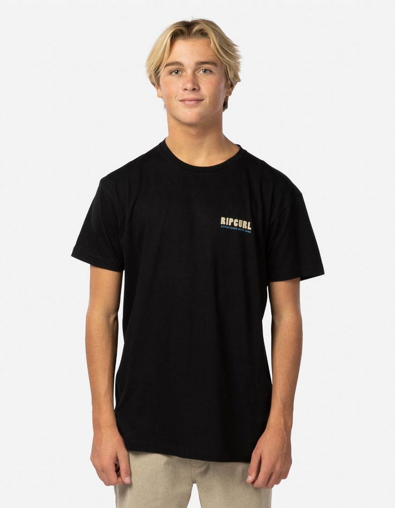 RIP CURL Baja Daze Mens Tee image number 1