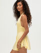 RSQ Womens Drop Waist Halter Dress image number 3