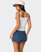 EDIKTED Harpa Gingham Bow Tank Top image number 5