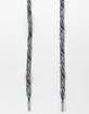 ROPE LACE SUPPLY Zebra 48" Shoelaces image number 1