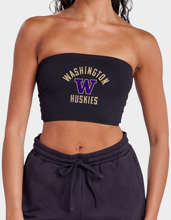 THE UNIVERSITY OF WASHINGTON Arched Text Logo Womens Tube Top Primary Image