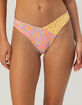 BILLABONG Babe Alert Reversible Hike Skimpy Bikini Bottoms image number 2
