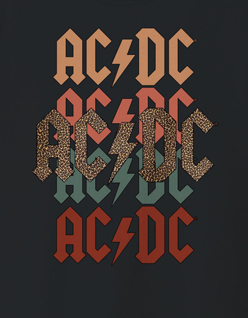AC/DC Repeat Logos Unisex Kids Tee Alternative Image