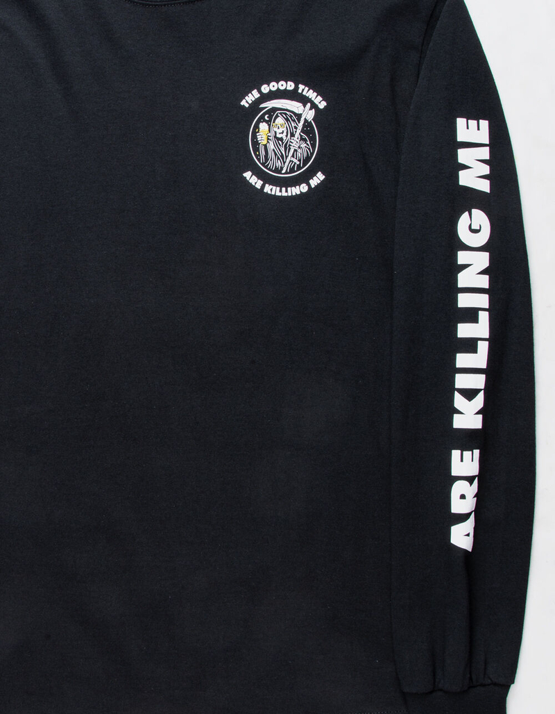 LAST CALL CO. Killing Me Mens T-Shirt image number 1