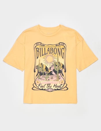 BILLABONG Feel The Heat Girls Boyfriend Tee Primary Image
