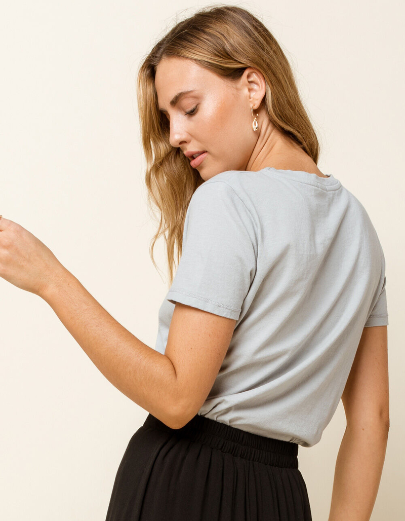 WEST OF MELROSE Los Angeles Womens Embroidered Tee image number 2