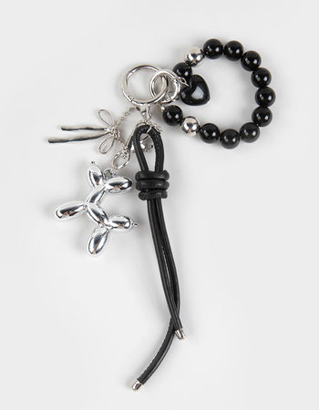 FULL TILT Punk Mixed Material Bag Charm Primary Image