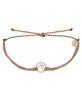 PURA VIDA Wave Rose Gold Brown Bracelet image number 1