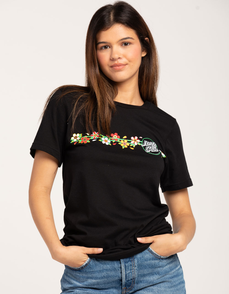 SANTA CRUZ Blooming Dot Womens Tee image number 0