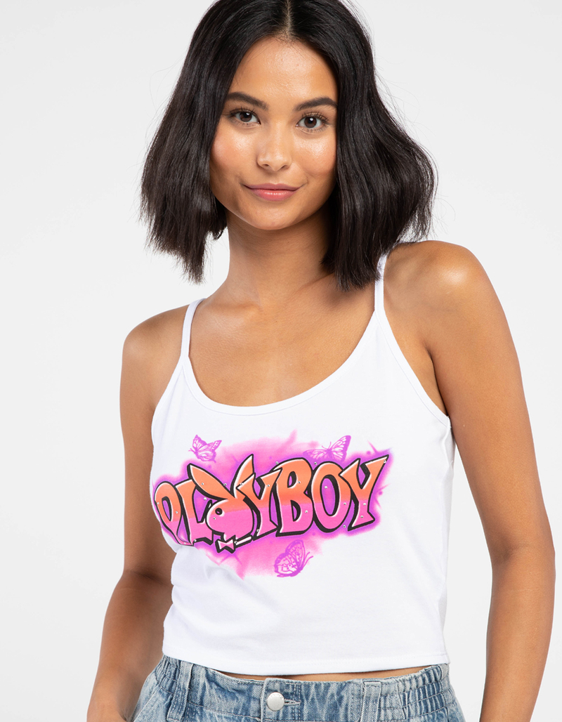 PLAYBOY Y2K Spray Paint Womens Cami image number 0