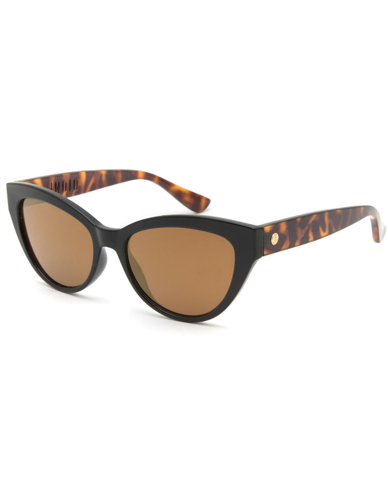 ELECTRIC Indio Black & Tortoise Sunglasses image number 0